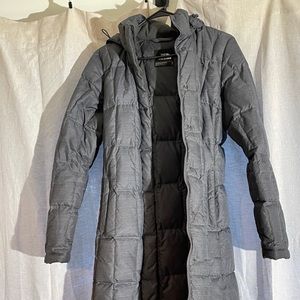 Like new women’s grey North Face Parka